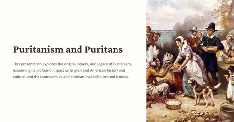 The Principles of Puritanism