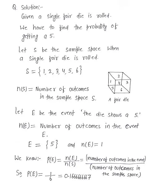 The Probability of Getting a 5