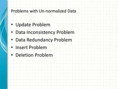 The Problem of Data Inconsistency