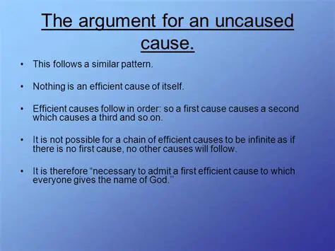 The Problem of Uncaused Causes