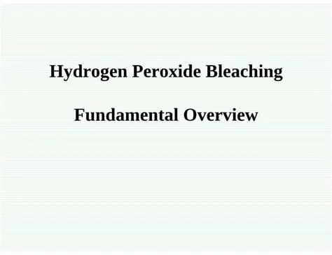 The Problem with Carbamid Peroxide Bleaching
