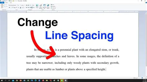 The Problem with Changing Line Spacing in WordPad