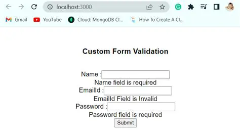 The Problem with Custom Form Validation