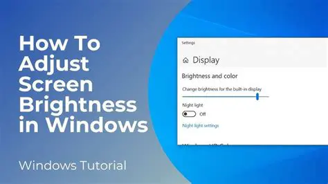 The Problem with Display Brightness Adjust Icon