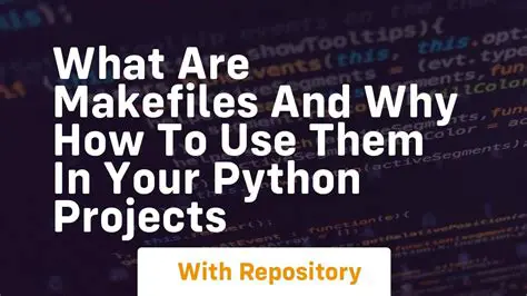 The Problem with Makefiles and Python