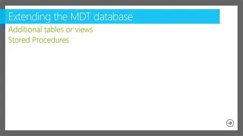 The Problem with PSD and MDT Database Queries