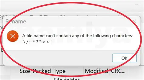 The Problem with Unaligned Filenames