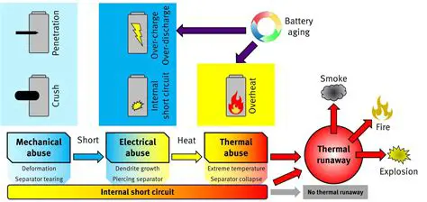 The Process of Cascading Thermal Runaway