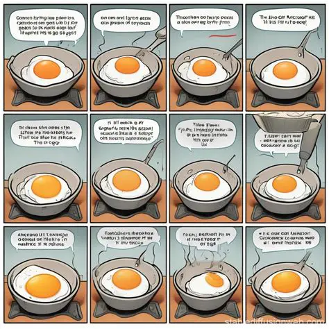 The Process of Frying an Egg