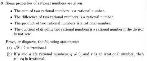 The Product of Two Rational Numbers