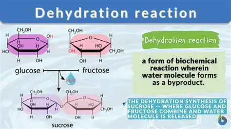 The Products of the Dehydration Reaction