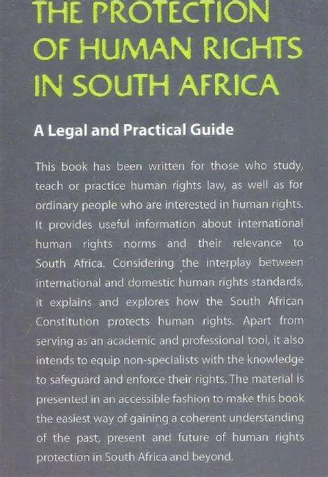 The Protection of Human Rights in South Africa