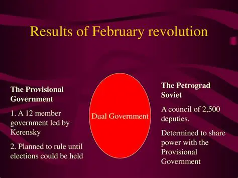 The Provisional Government and the February Revolution