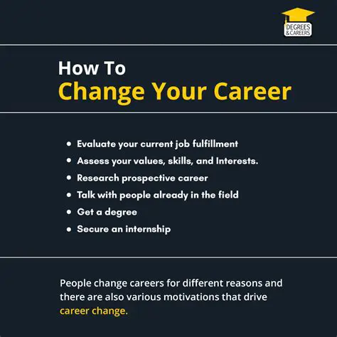 The Reasons Behind Her Career Change
