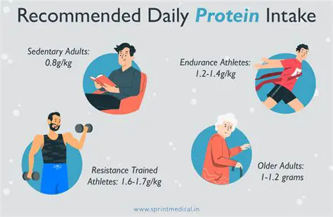 The Recommended Daily Intake of Protein