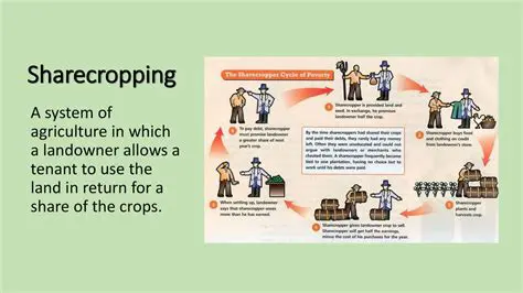 The Reconstruction Era and the Rise of Sharecropping