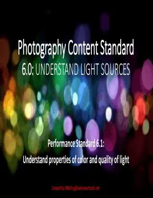 The Relationship Between Color and Light