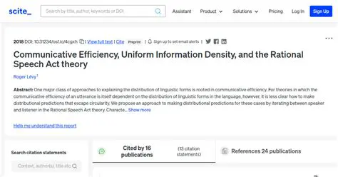 The Relationship Between Information Density and Speech Rate