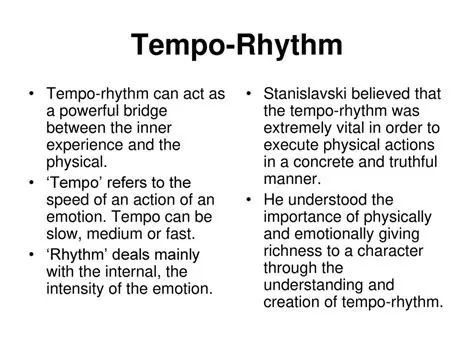 The Relationship Between Tempo and Key