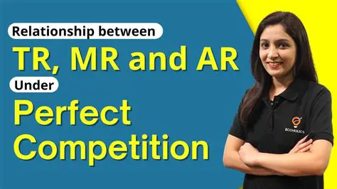 The Relationship Between TR and MR Under Perfect Competition