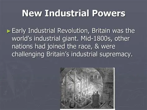 The Rise of New Industrial Powers