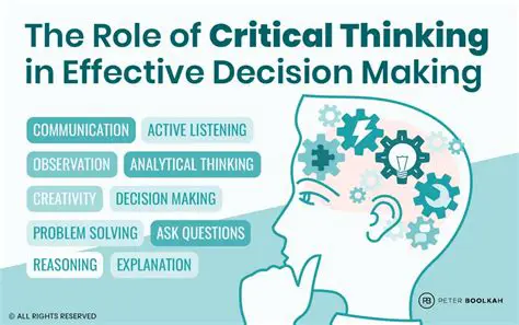 The Role of Critical Thinking in Decision Making