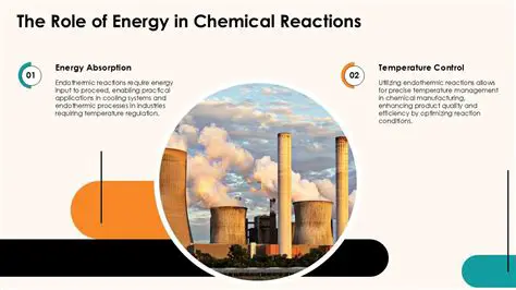 The Role of Energy in Chemical Reactions