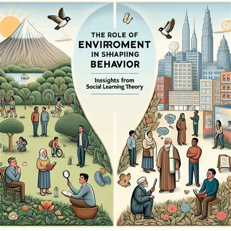 The Role of Environment in Shaping Behavior