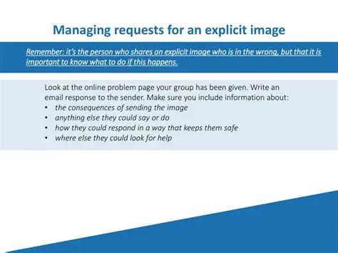 The Role of Explicit Requests