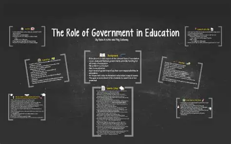 The Role of Government in Education