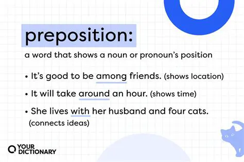 The Role of Prepositions in Sentence Structure