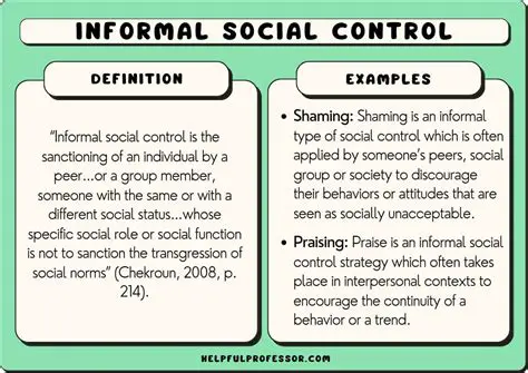 The Role of Socialization in Informal Social Control