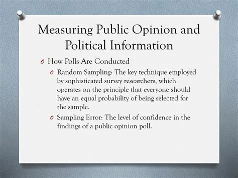 The Role of Surveys in Measuring Public Opinion