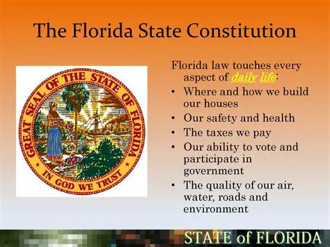 The Role of the Florida Constitution in Regulating Public Health and Safety