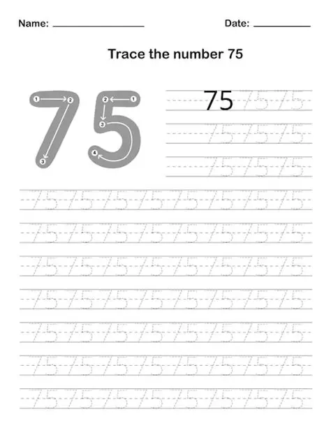 The Role of the Number 75 in the Equation