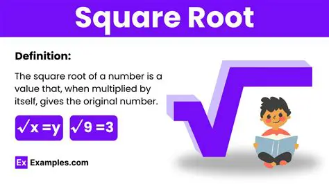The Role of the Square Root Term