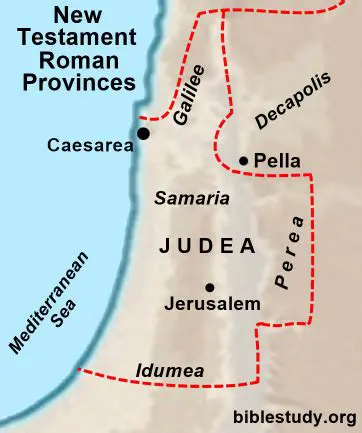 The Roman province of Judea
