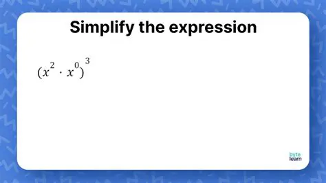 The Rules for Simplifying Products