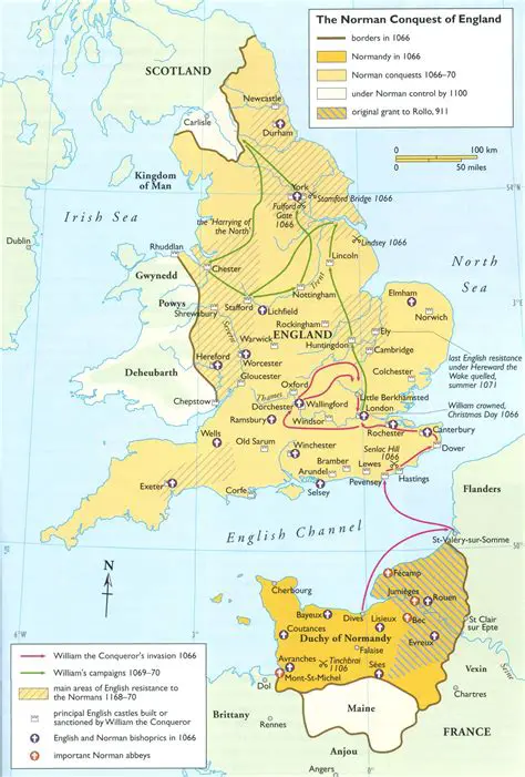 The Saxon and Norman Conquest of England