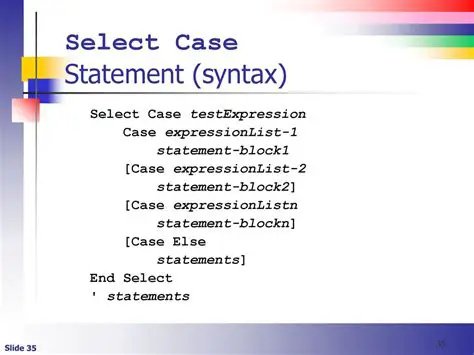 The Select Expression Syntax