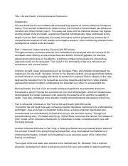 The Significance of Life and Death