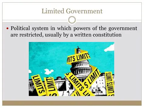 The Significance of Limited Government