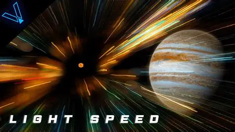 The Speed of Light in Space
