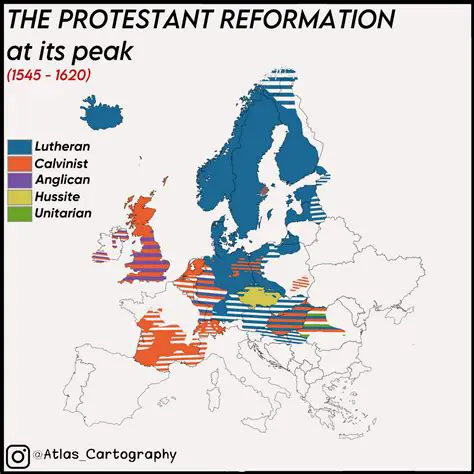 The Spread of Protestantism in Europe