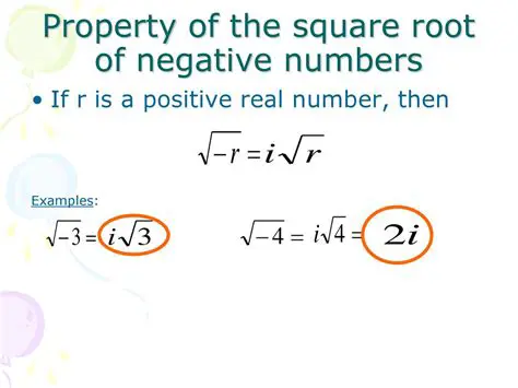 The Square Root of Negative Numbers