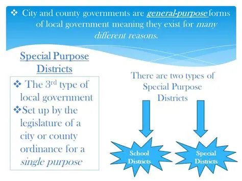 The Structure of Special District Governments