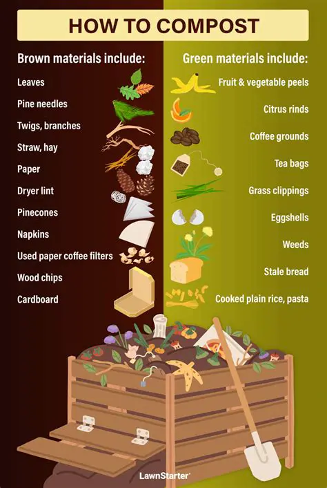 The Table of Composting Materials