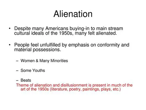 The Themes of Alienation and Disillusionment