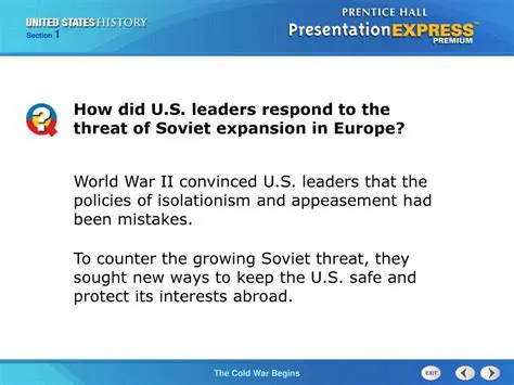 The Threat of Soviet Expansion