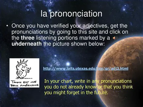 The Three Possible Pronunciations